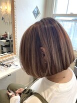 ティフル(TifuL)&nbsp;エアータッチバレイヤージュ（切りっぱなしボブ）