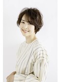 ２０代３０代４０代大人かわいい小顔ひし形ふんわりボブ