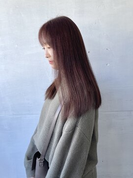 リノショアーズ ショウナン 辻堂店(RinoShores SHONAN) 大人美人小顔ヘルシースタイルふんわりこっくりラベンダーピンク