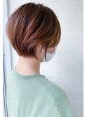 春夏オススメ似合う丸みショートに作れる大人丸みショートby柴立