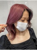 プラムピンク×ローライト
