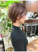 大人ショートヘア/ハイライトカラー/イルミナカラー[国分寺]