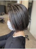 30代40代50代脱白髪染めグレイヘア白髪ぼかしハイライト