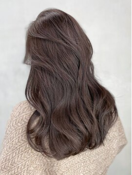 アルバム 新宿(ALBUM SHINJUKU) ワンホンロング_マチルダボブピンクベージュ_ba372381