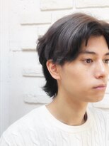 ビランチェ 池袋(bilancia)&nbsp;メンズウルフ/ツートンカラー/毛流れセンターパート/池袋