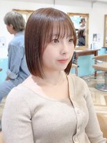 ロンド ブランシュ 錦糸町北口(Lond blanche) 黒髪ボブルフネビージュ小顔ワンレン