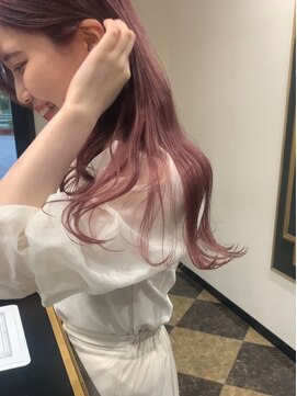 ドクターズサロン レラパール ピンクベージュ/くびれヘア/エアリーロング/お洒落フェミニン