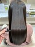 〈ツヤツヤなストレートに〉　縮毛矯正メニュー　10%OFF