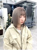 ミルクティーベージュ/インナーブラック