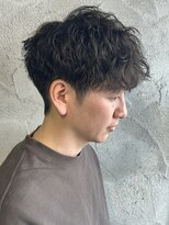 ニアウ 高崎店(Niau)&nbsp;ツイストスパイラルパーマツイストパーマメンズ群馬高崎眉毛