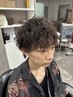 【ダメージレス】メンズカット+ハ-ドケアパーマ+極上マッサ-ジ￥18150→￥17050