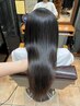 【縮毛矯正】カット＋縮毛矯正ストレート［￥16000］