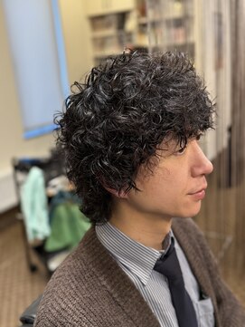 理容 うめむら ウルフ/スパイラルパーマ