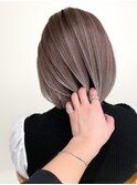 ハイライトバレイヤージュダブルカラーケアブリーチ20代30代