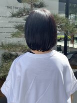 ピークアブー 原宿ハラカド(PEEK-A-BOO) くせ毛多毛ボブまとまりライン前下がり