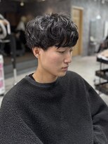 シエテ 津田沼(Siete)&nbsp;スペインカール/スパイキーショート/ブルーブラック/津田沼