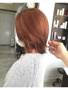 グランヘアー 豊岡店(GRAN HAIR) オレンジカラー