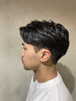 ニコ トウキョウ ヨコハマ(nico)&nbsp;センターパートニュアンスパーマメンズカット