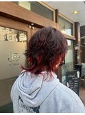 無造作マッシュハイトーン10代20代人気スタイル