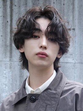 フィフスパーク(fifth PARK) 初めてのパーマでも◎韓国風ラフな質感が人気のシャドウパーマ