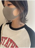 イヤリングシルバーカラー/インナーカラー