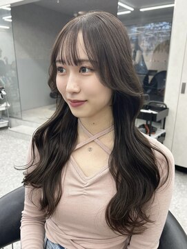 ロール 博多(Role) レイヤーカット/髪質改善/ミディアム/透明感/ガーリー