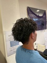 インパークス 北千住店(INPARKS)&nbsp;メンズマッシュウルフパーマ緩めツイストスパイラル［北千住］