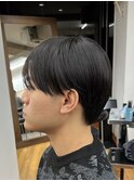 MEN’S/サーフカール/刈り上げセンターパート/表参道駅/青山