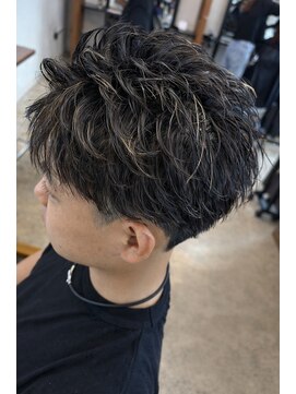 リドル ヘアー 駒生店(Riddle HAIR) フェザー×ハイライト