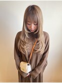 レイヤーカット　× &nbsp;シークレットハイライト