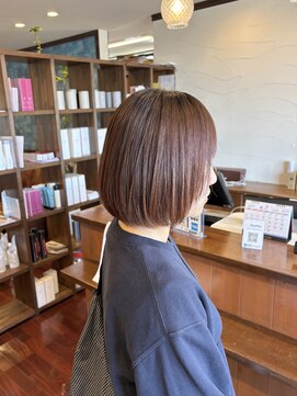 美容室 ルチア ハワイ(Luccica HAWAII) 【luccicaＨＡＷＡＩＩ/森麻乃】丸みボブ