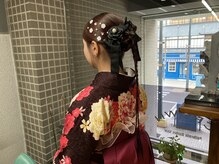 クラウン(CROWN)の雰囲気( 浴衣 振袖 訪問着 袴の着付け+ヘアセットのご予約承ります)