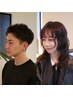 【Sari指名4月限定】カット＋クリームパーマ＋トリートメント
