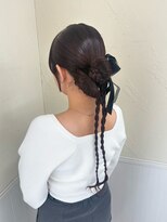 アップル(APPLE) 結婚式ヘアセット