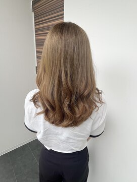 ヘアサロン フラット(Hair salon flat) ダブルカラーベージュ