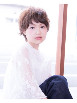 ヘアーリーフ(Hair Leafy) [Leafy]ゆるくせショート/マッシュボブ/マッシュヘアー/ラフ