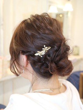 シェア(SHARE hair make works) 【SHARE】★お客様スナップ★ゆるふわアレンジ