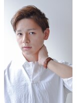 ビジネスワイルドアップバングサイドパートMEN'S HAIR599