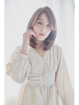 ロンドアベニール 北千住(Lond avenir) 【Lond avenir本田奈穂美】柔らかワンカールひし形セミディ