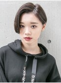 ハンサムショートで大人可愛く