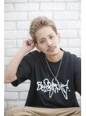 ソフトツーブロック フェザーマッシュ ワイルドアップバング