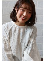 ブリーチ ラボ エーアイ 原宿店(BLEACH LABO Ai)&nbsp;20代30代40代50代 色っぽふんわりショートの重軽ウェーブヘア♪