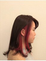 ヴェイスサロン(Vase Salon)&nbsp;刈り上げセンターパートクラゲヘアーオリーブグレー47