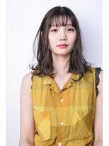 メルシー(merci.)&nbsp;【merci.】小顔ロブ/エアリーミディ/グレージュ