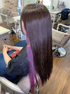 ジウ 上通り(JIU) オシャレの定番☆20代30代40代オススメ☆ヴァイオレットインナー