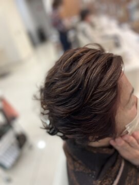 イマージュ アヴェダ 八王子店(Image AVEDA) 大人の簡単パーマスタイル