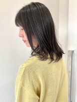 フォーク FOLK&nbsp;【FOLK】カットで透明感☆似合わせ外ハネミディアム♪