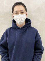 サル 代官山(SAL)&nbsp;【SAL】メンズ黒髪べリーショートビジネスボウズ＊菅原誠＊