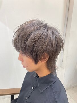 ヘアーメイク ニューヨーク 千駄木店(Hair Make NEWYORK) ハイトーンマッシュウルフ