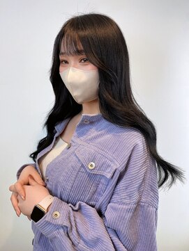 ハンナ 札幌(HANNAH) #プルシールエクステ＃アッシュブラック